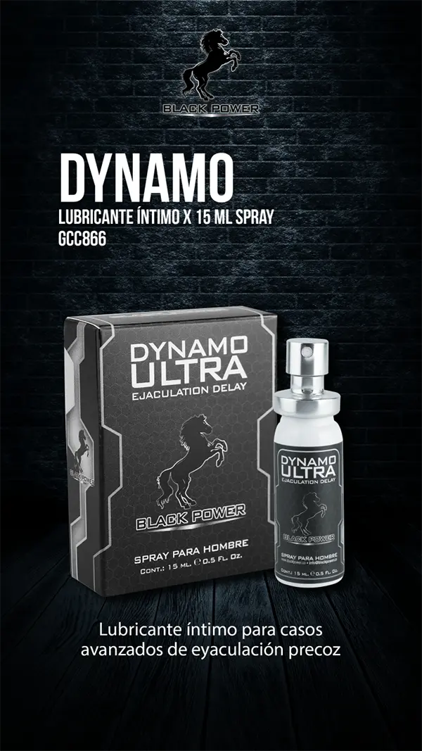 Lubricante Dynamo Ultra Spray 15 ml Descripción