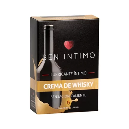 Lubricante Caliente Crema De Whisky 30 ml Empaque
